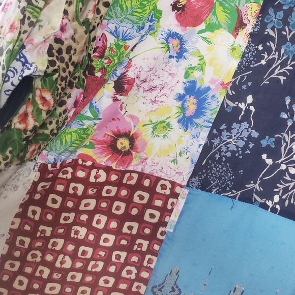 Patchwork Cottegecore Kimono - Picture 4 of 11